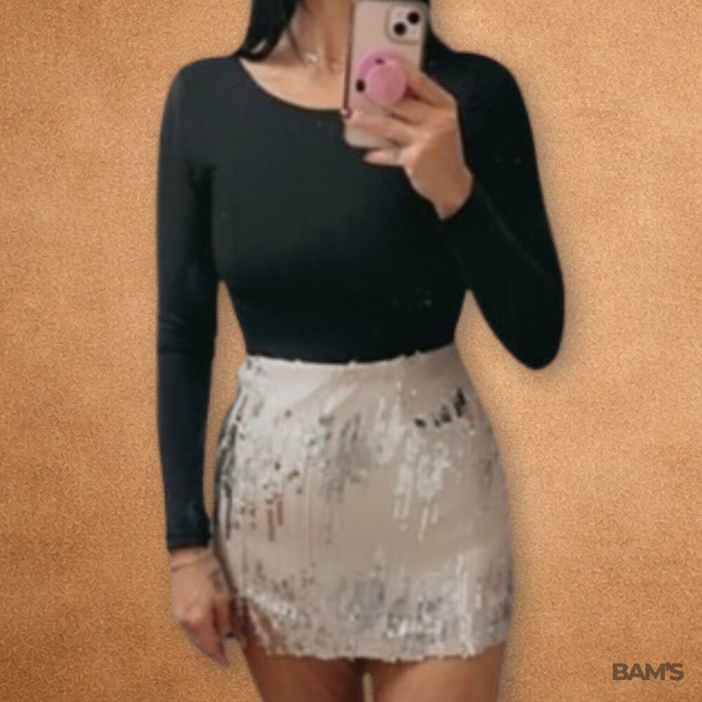 Aeropostale‎ Long Sleeve Seriously Soft Smooth Ballet Bodysuit | Size M